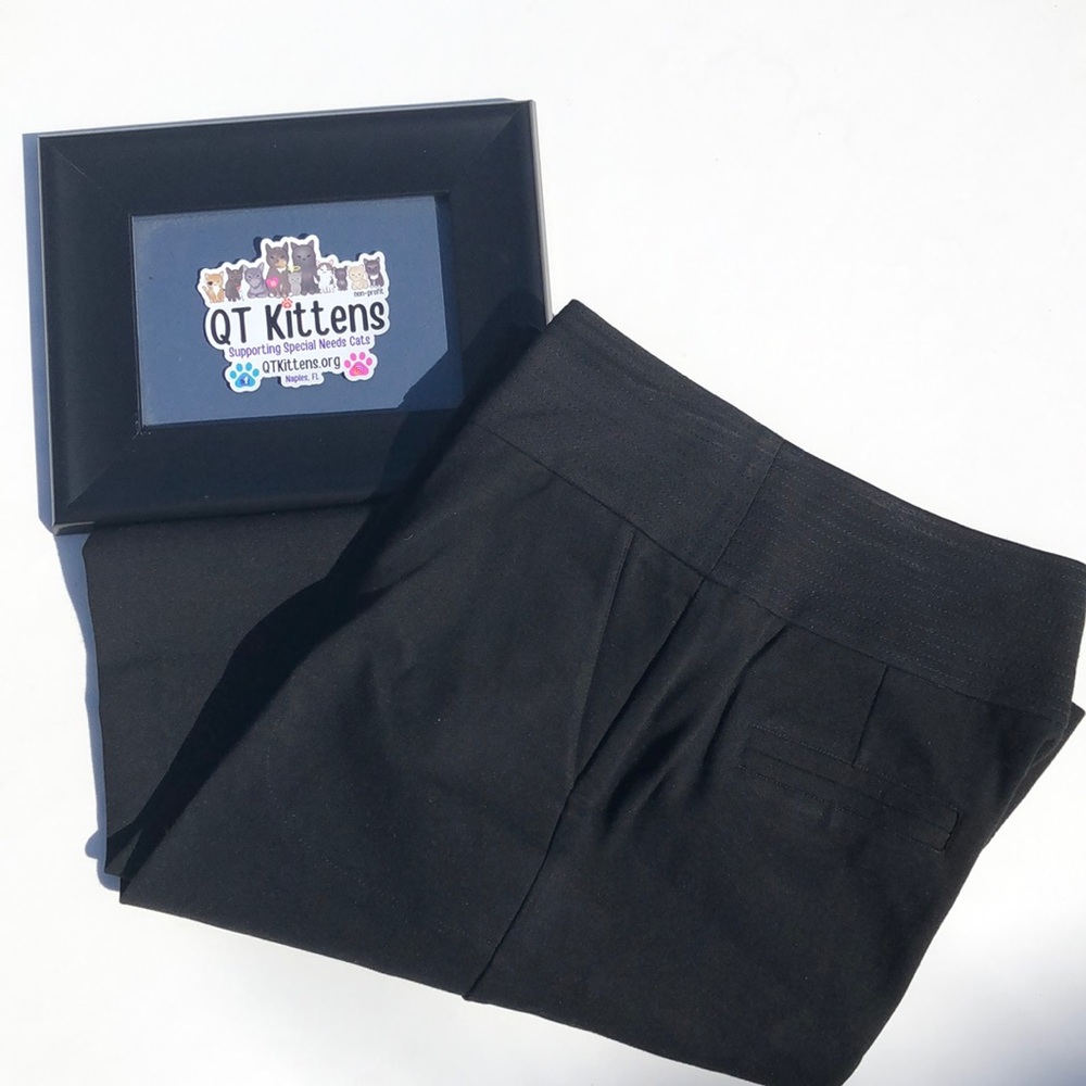 Diane Von Furstenberg size 12 Black Slacks